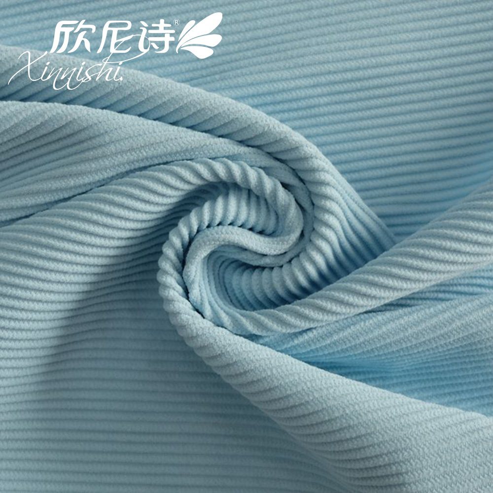 Hot Sale High Quality 90% Polyester 10% Spandex Stretch Rib Swimwear Fabric for Bikini Garment