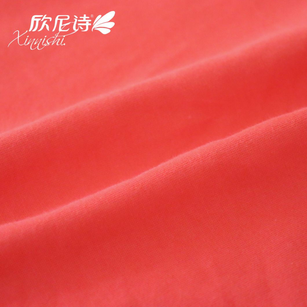 100%Cotton Breathable Stretch Shirt Fabric Single Jersey Knit Fabric for Garment