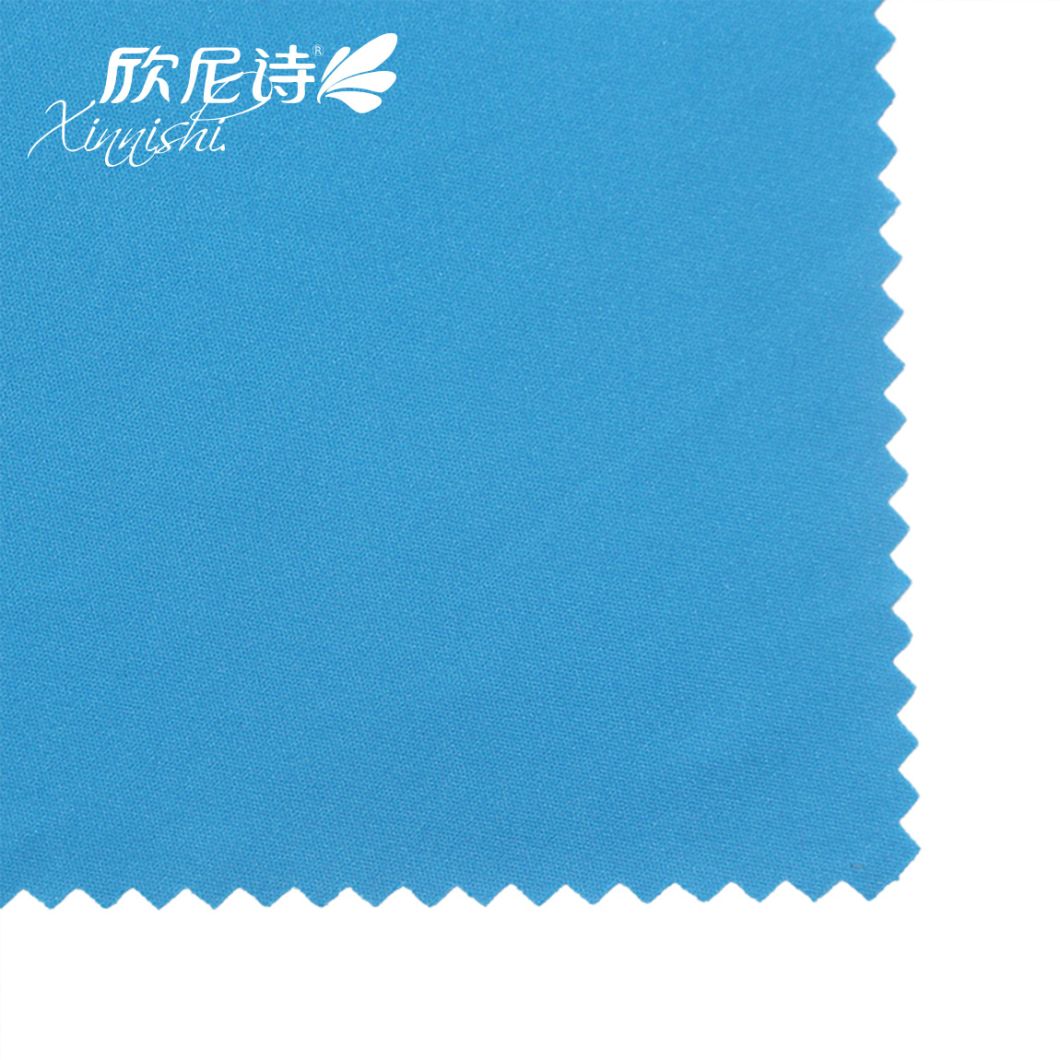 81.7% Nylon 18.3% Spandex Elastic Stretch Knitted Interlock Fabric for Sportswear Swimwear Yoga Garment