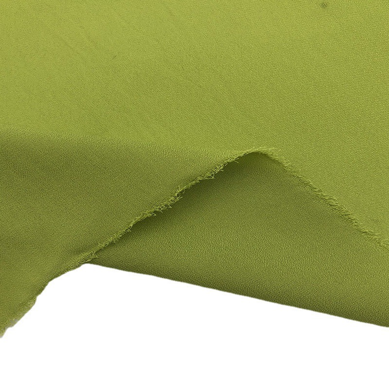High Quality Custom Color 96%Polyetser 4%Spandex Woven Ready Chiffon Fabric for Women Dress