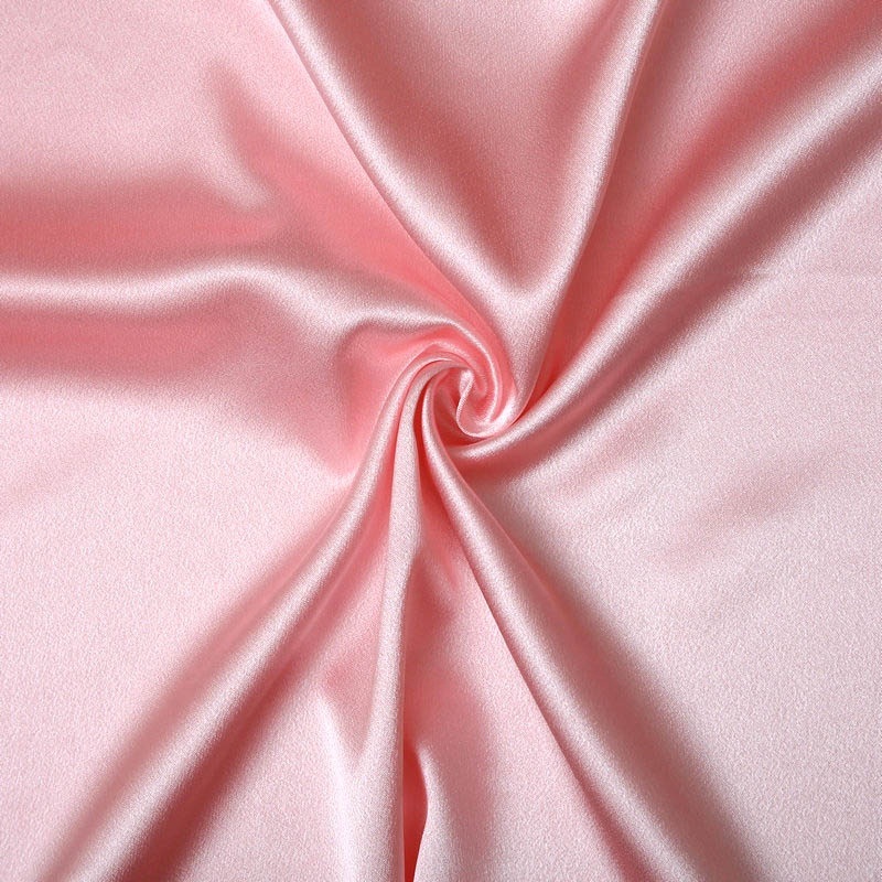 Satin Fabric 90%Polyester 10% Spandex Fabric Stretch Plain Satin Fabric for Dress
