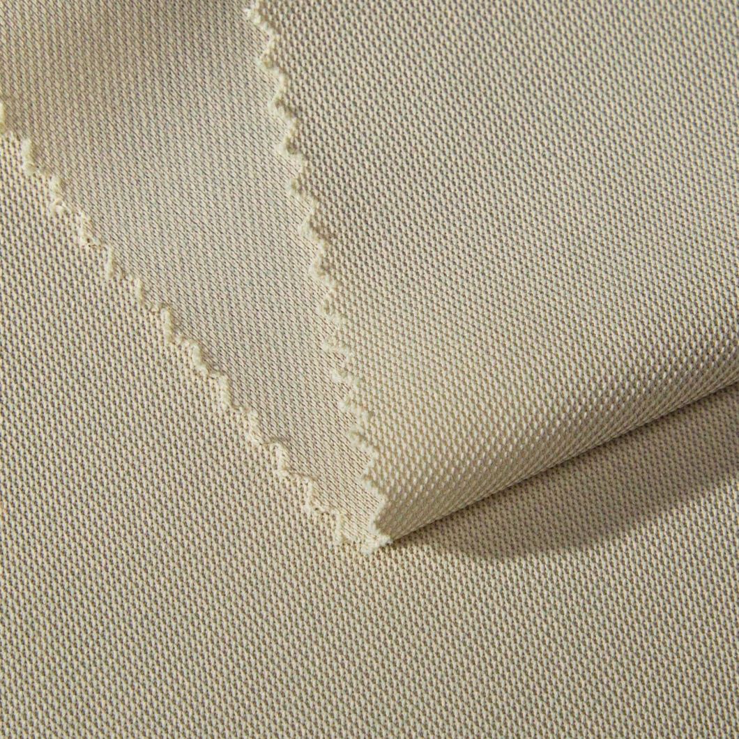 Manufacturer Bird Eye Mesh Fabric 110GSM Polyester Birds Eye Pique Knitted Sportswear Fabric -06