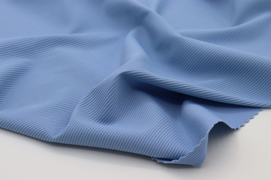 81.7% Nylon 18.3% Spandex Knitting Double Faced Interlock Fabric for Sportswear