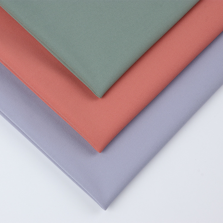 Solid Color Stretch Elastic Swimwear Knit Fabric 76%Nylon 24