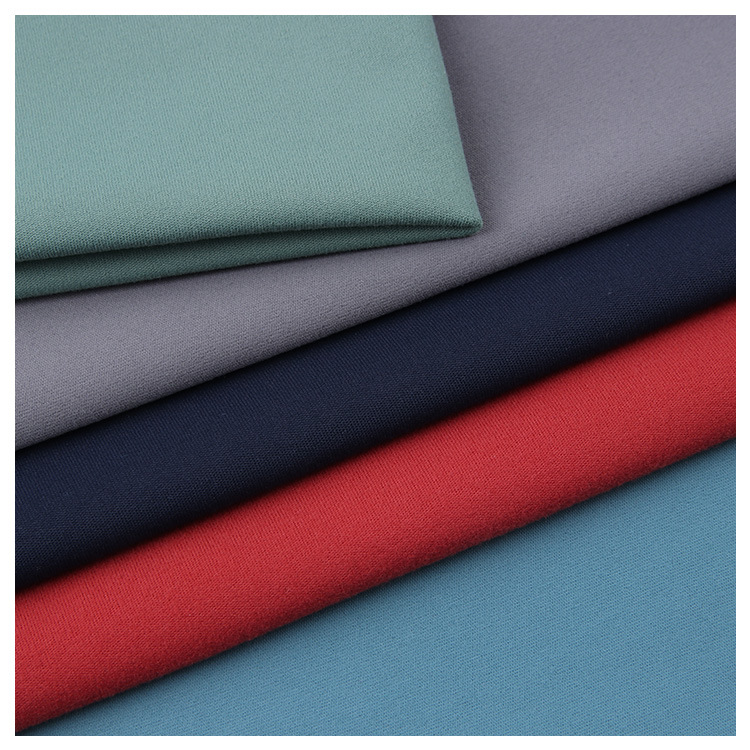 High Quality 81.7% Nylon 18.3% Spandex 130GSM Stretch Plain Dyed Interlock Fabric for Swimwear Sportswear Yoga Garment