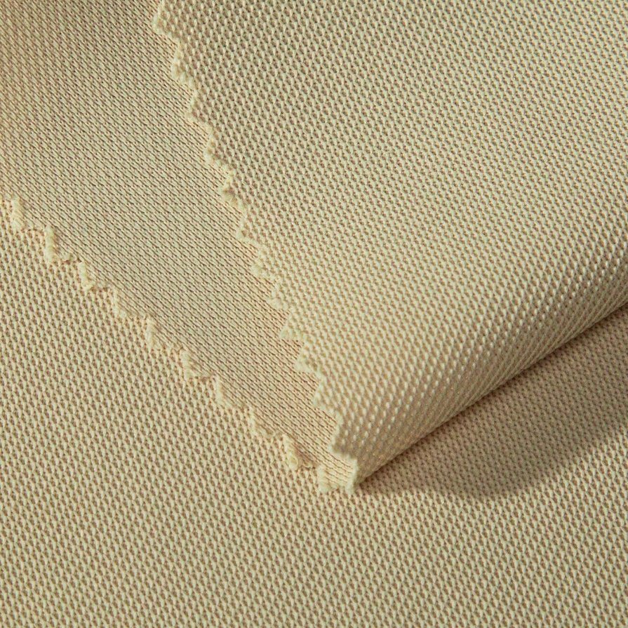 Manufacturer Bird Eye Mesh Fabric 110GSM Polyester Birds Eye Pique Knitted Sportswear Fabric-10