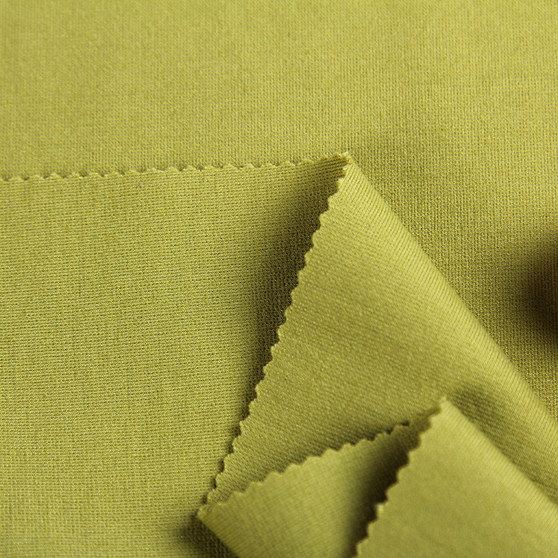 Poly Rayon Fabric High Quality 40s Knitted Roma Fabric for T Shirt Garment