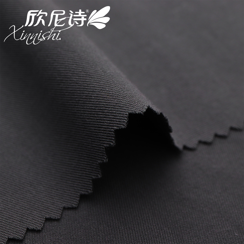 Hot Sale Stretch 50% Modal 26% Spandex 24% Polyester Knitted Interlock Fabric for Garment