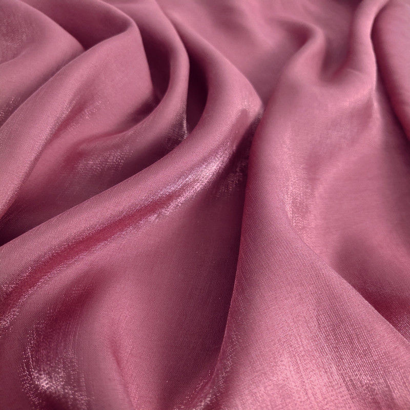 Multi Colors 70% Polyester 30% Cotton Wight 150cm Red Gilding Satin Fabric for Dress