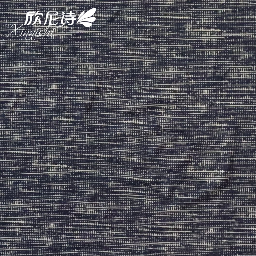 90% Polyester 10%Spandex High Quality Elastic Fabric Fresh Stripe Printing Textile Fabric for Garment