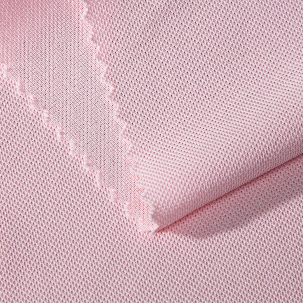 Manufacturer Bird Eye Mesh Fabric 110GSM Polyester Birds Eye Pique Knitted Sportswear Fabric-26