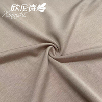 Hot Sale Plain Dyed Knitted Interlock Fabric for Sportswear Swimwear Yoga Garment