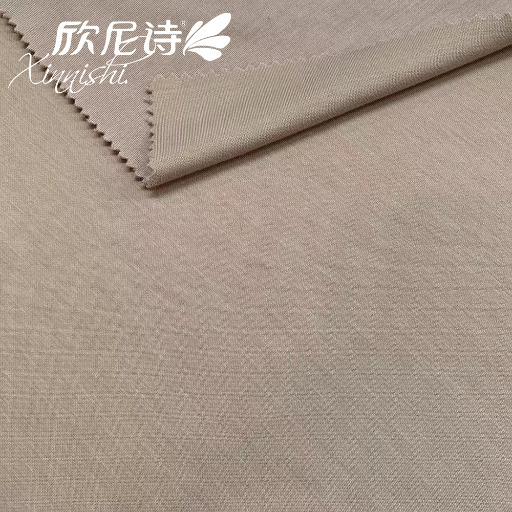 Hot Sale Plain Dyed Knitted Interlock Fabric for Sportswear Swimwear Yoga Garment