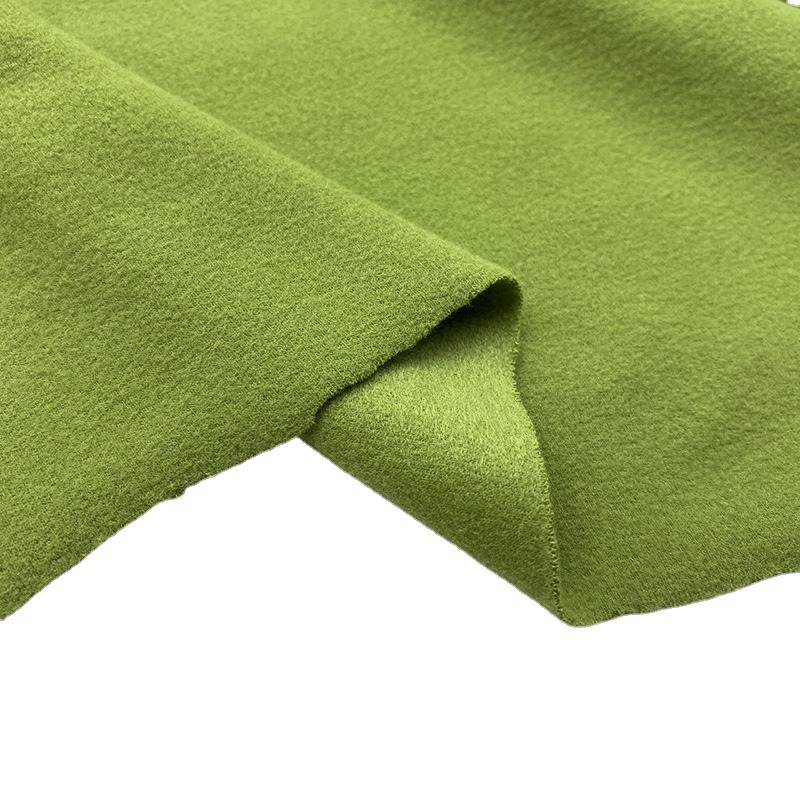 Polyester Spandex High Stretch Double Face Velvet Fabric Wholesale for Garment