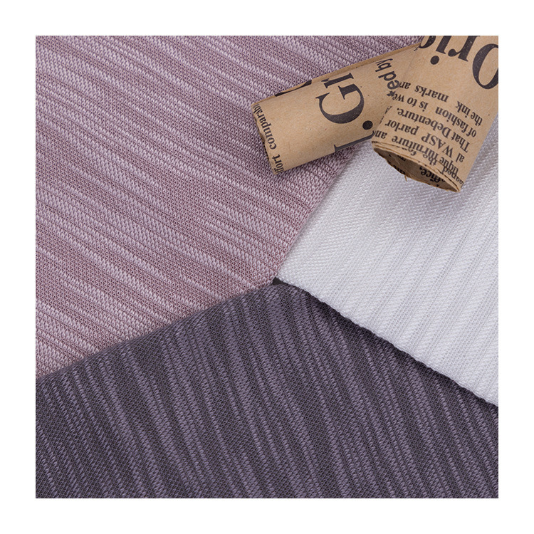4 Way Stretch 67%Rayon 28%Nylon 5%Spandex Knitted Textile Roma Fabric for T Shirt Garment