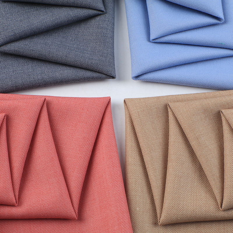 High Quality 20%Rayon 80%Nylon Fabric Plain Woven Fabric for Pants