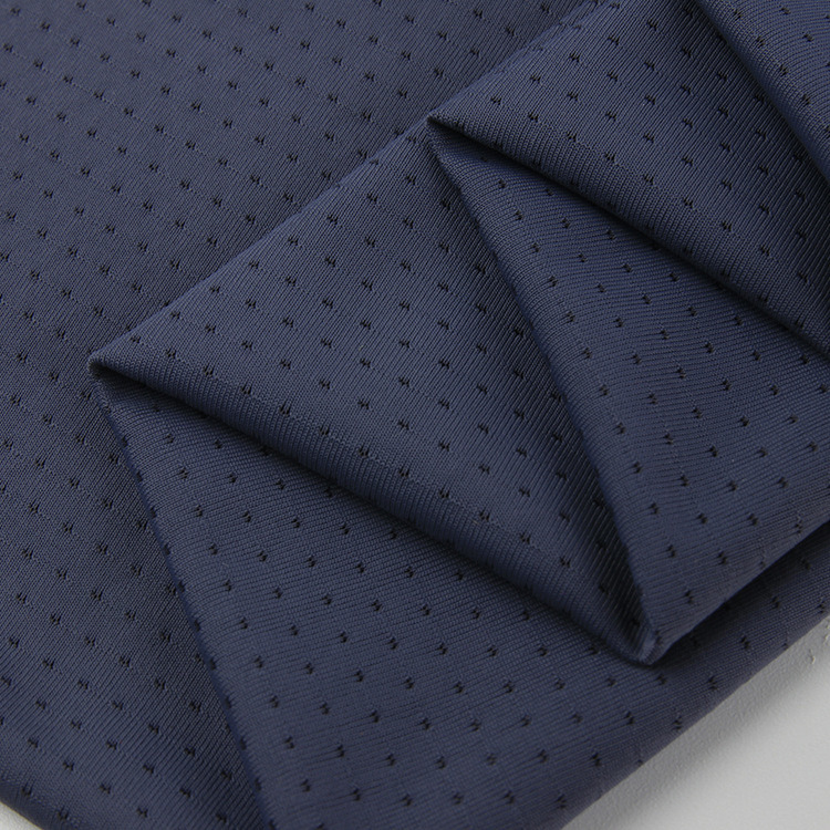 High Quality 84.5%Polyester 15.5%Spandex Sportswear Jersey Polyester Sports Mesh Knitted Fabric