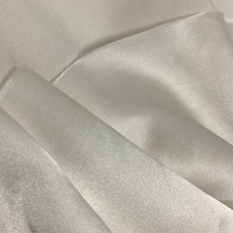 91.78% Polyester 8.22%Spandex High Elastic Shiny Stretch Satin Fabric for Sleep Wear Dress