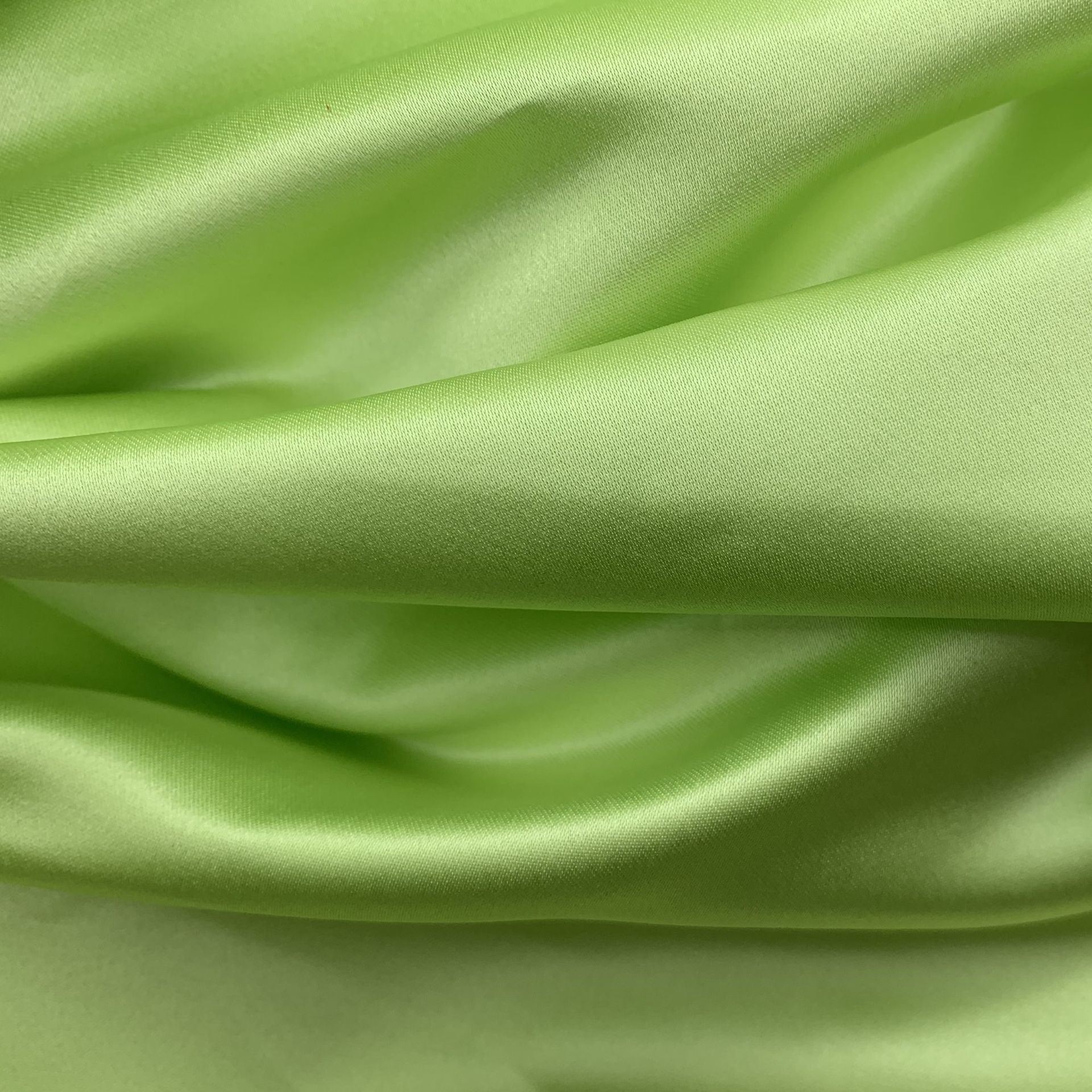 High Quality 95% Polyester 5% Spandex Plain Dyed Satin Fabric for Night Wear