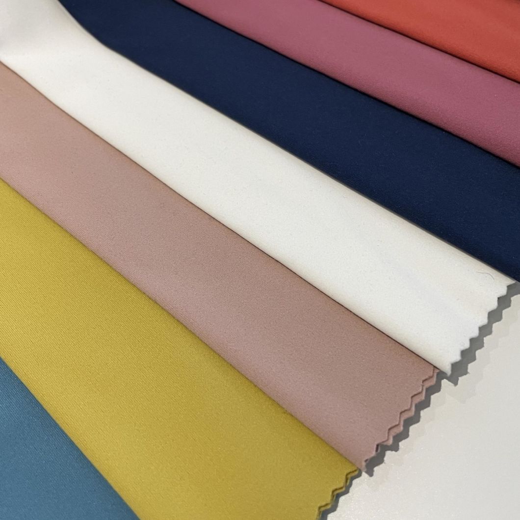 High Elastic Stretch Double Faced 85% Polyester 15% Spandex Yoga Underwear Swimwear Fabric
