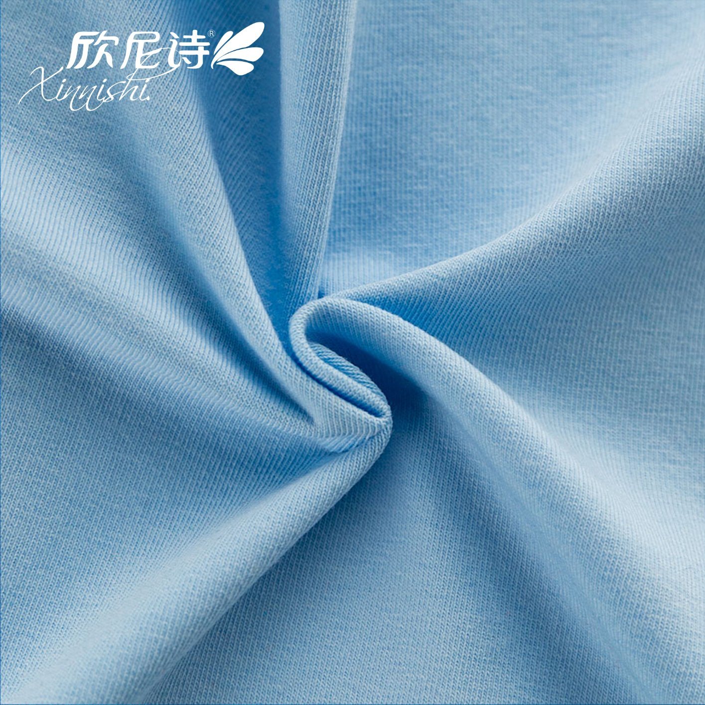 100%Cotton Breathable Stretch Shirt Fabric Single Jersey Knit Fabric for Garment