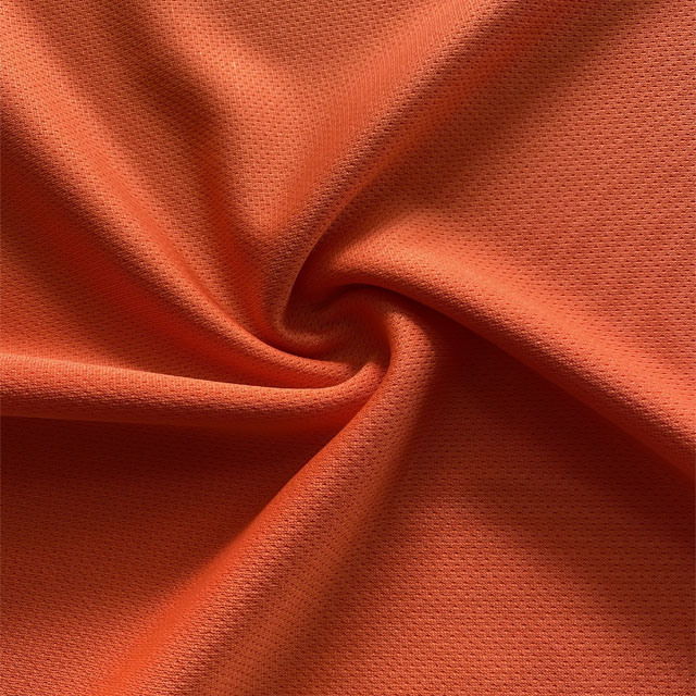 87.5%Polyester 12.5%Spandex Eyelet Microfiber Birdeye Mesh Fabric for Sportswear Garment