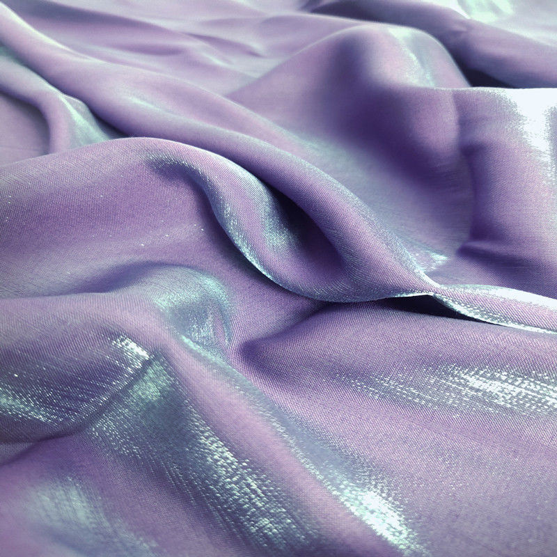 Multi Colors 70% Polyester 30% Cotton Wight 150cm Gilding Satin Fabric for Bridal SA0022-24
