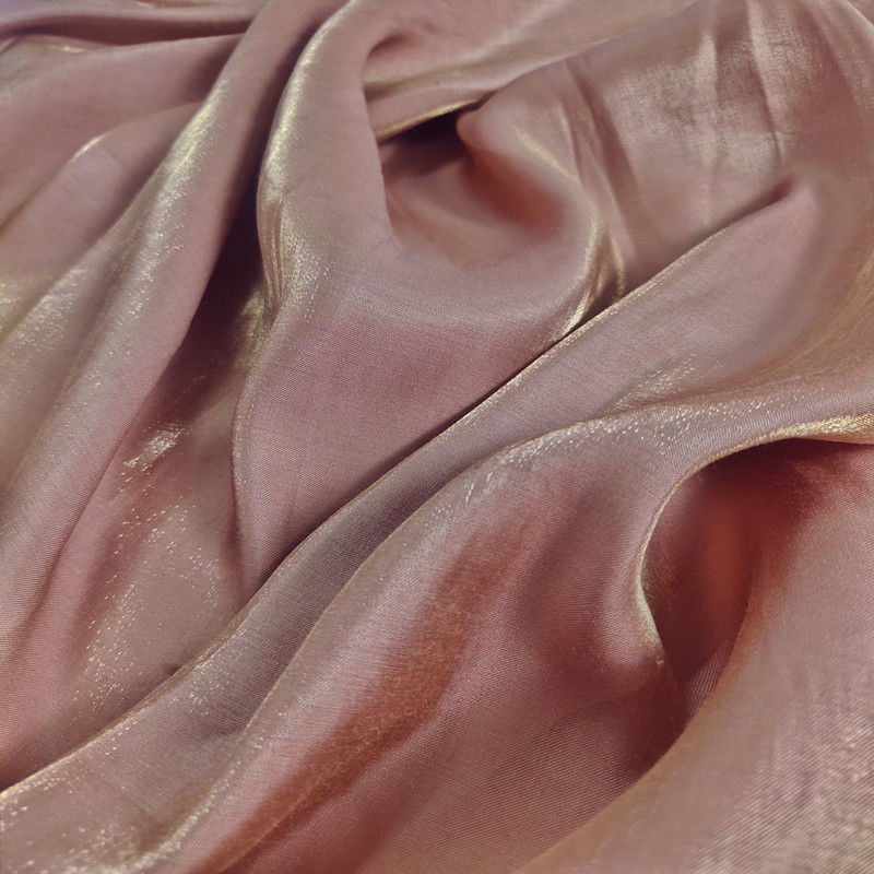 Multi Colors 70% Polyester 30% Cotton Wight 150cm Gilding Satin Fabric for Bridal SA0022-27