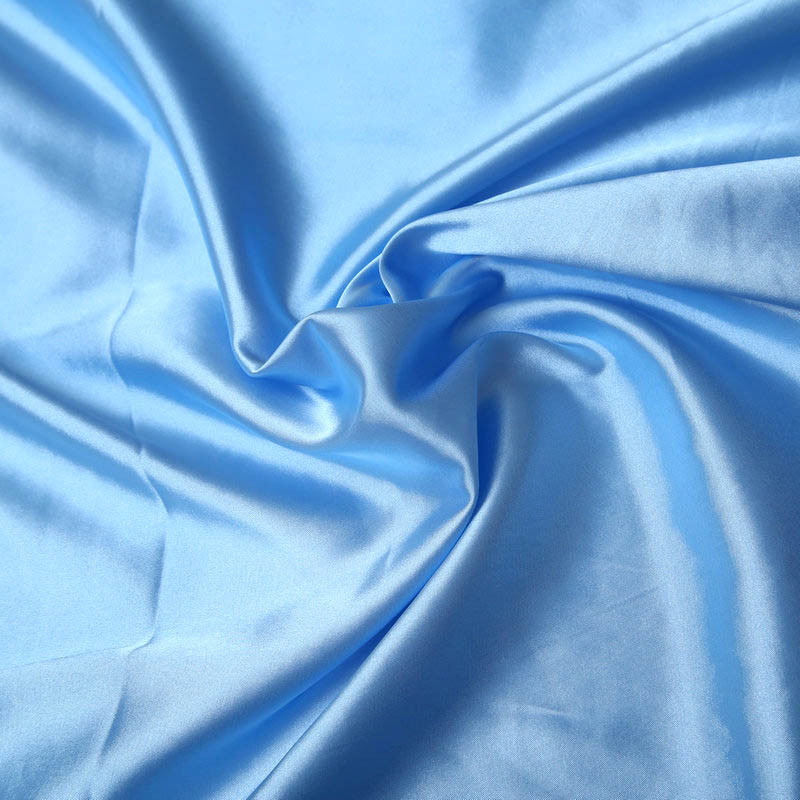 90%Polyester 10% Spandex Satin Fabric Stretch for Garment Dress