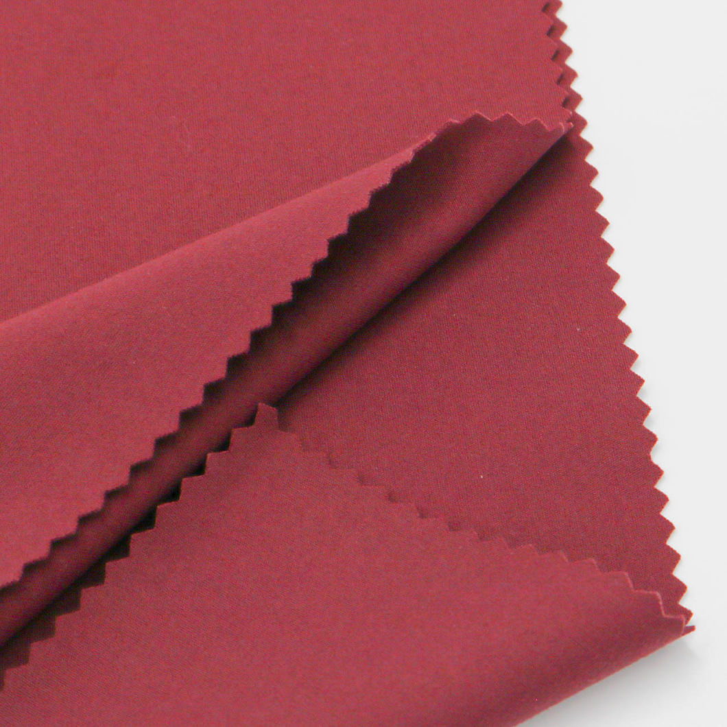 75% Polyester 25% Spandex 4 Ways Stretch Plain Dyed Interlock Fabric for Underwear Clothing Garment