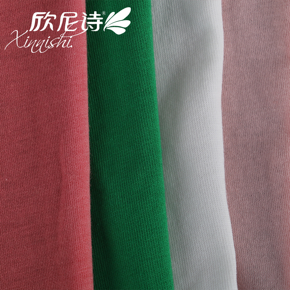 95% Cotton 5% Spandex Knitted Fabric Single Jersey Fabric Textile Fabric for Sportswear Garment