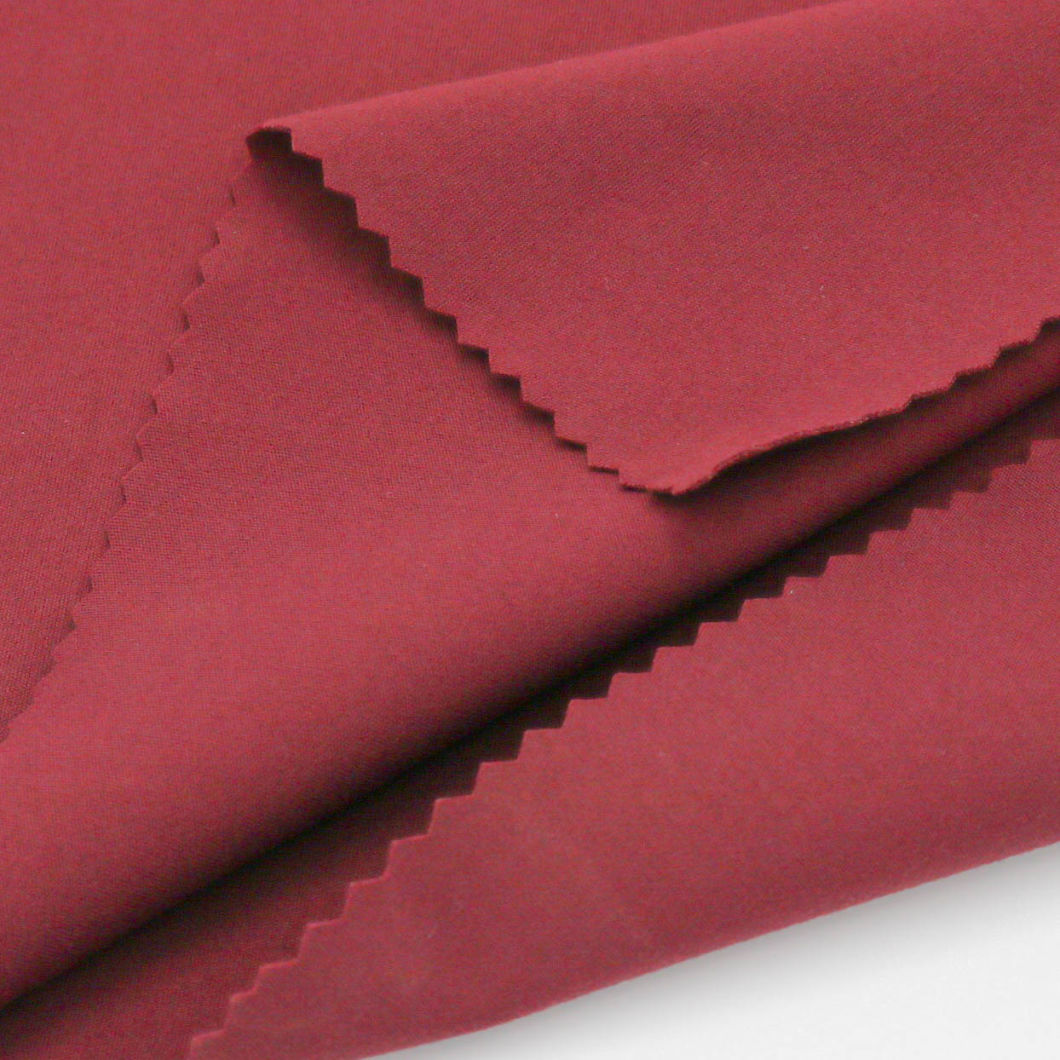 75% Polyester 25% Spandex 4 Ways Stretch Plain Dyed Interlock Fabric for Underwear Clothing Garment