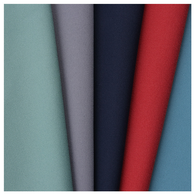 High Quality 81.7% Nylon 18.3% Spandex 130GSM Stretch Plain Dyed Interlock Fabric for Swimwear Sportswear Yoga Garment