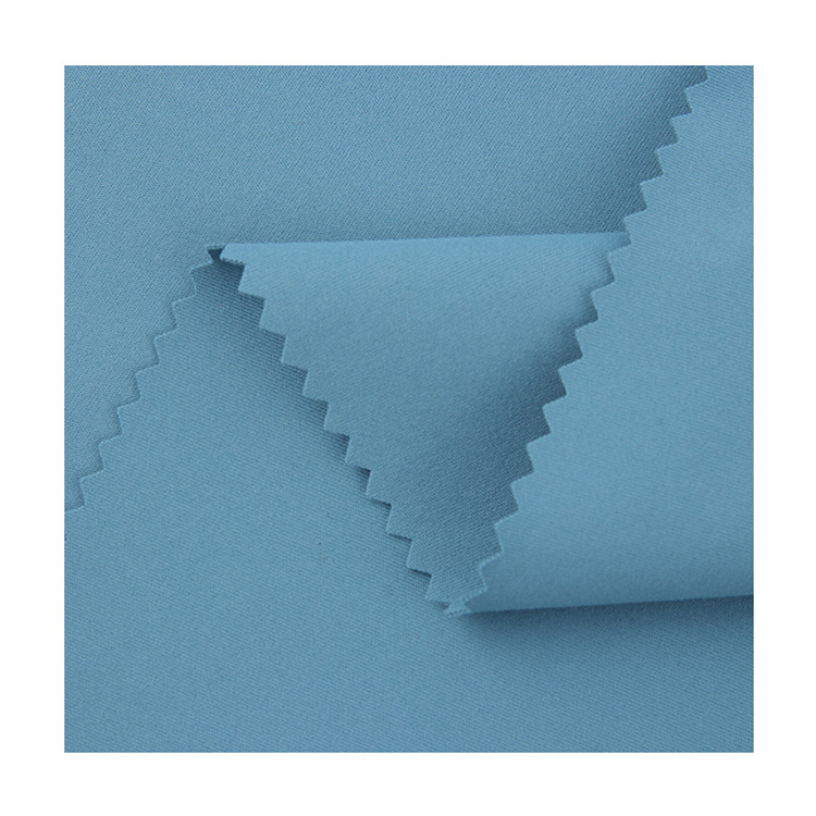 High Quality 81.7% Nylon 18.3% Spandex 130GSM Stretch Plain Dyed Interlock Fabric for Swimwear Sportswear Yoga Garment