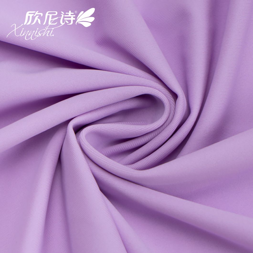 85% Polyester 15% Spandex 4 Way Stretch Polyester Knit Textile Fabric for Bikini Garment Swimwear