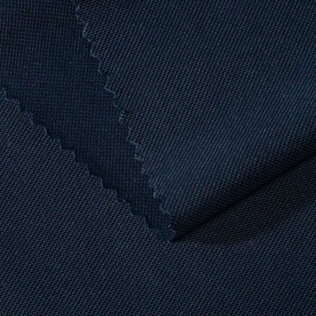 Manufacturer Bird Eye Mesh Fabric 110GSM Polyester Birds Eye Pique Knitted Sportswear Fabric-39