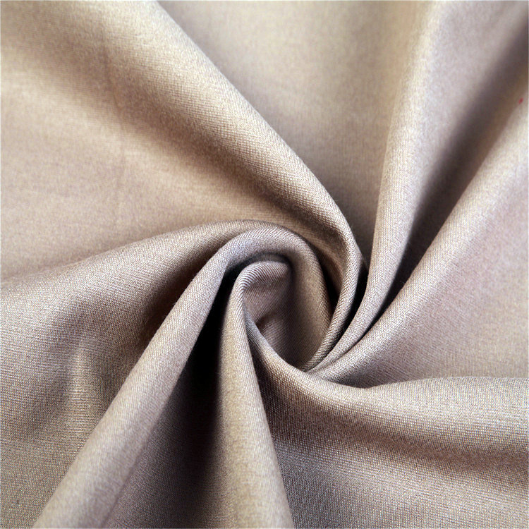 Roma Fabric 63%Rayon 30%Nylon Plain Dyed Knitted Roma Fabric for Garment