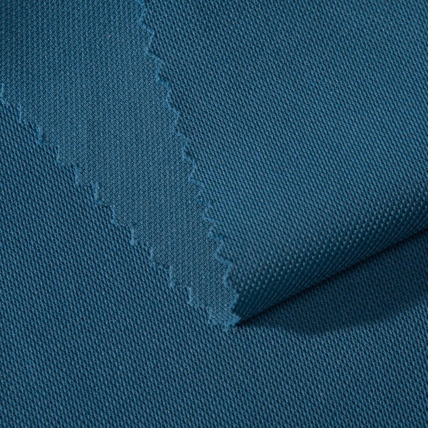 Manufacturer Bird Eye Mesh Fabric 110GSM Polyester Birds Eye Pique Knitted Sportswear Fabric-11