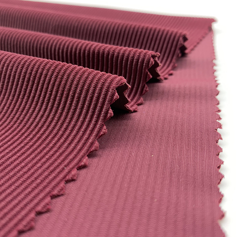 Good Quality 87.5% Polyester 12.5% Spandex Jacquard Fabric for Sportswear Underwear