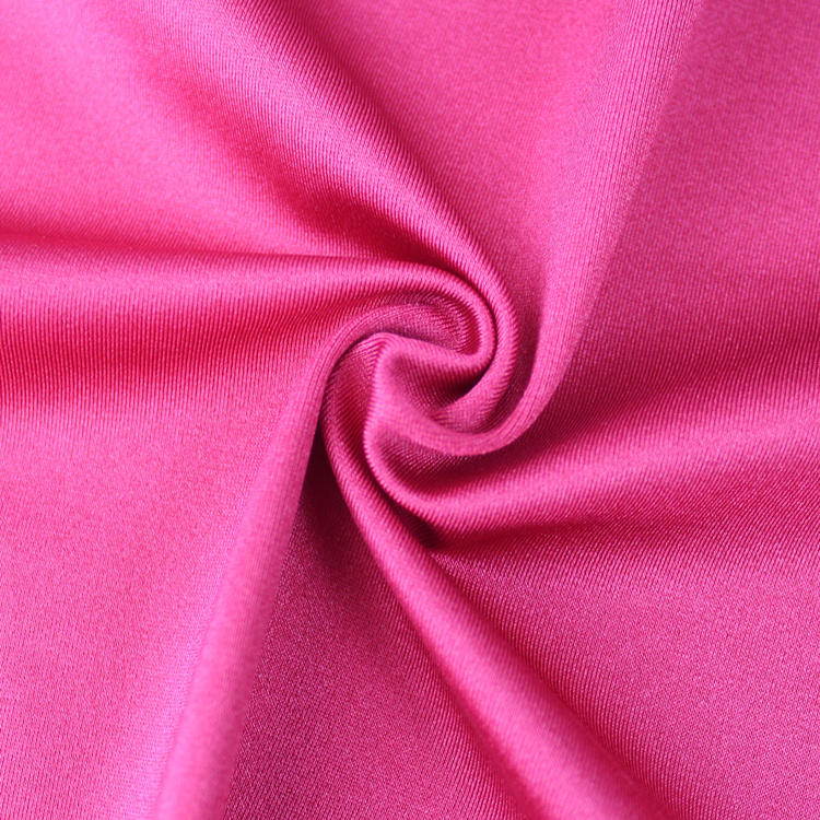Widely Use 85% Polyester 15% Spandex Warp Knitted Shiny Swimwear Fabric for Bikini Yoga Garment