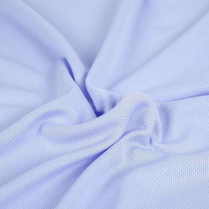 Roll Packing Mesh Fabric 100% Polyester Mesh Fabrics for Kids Polo Shirt