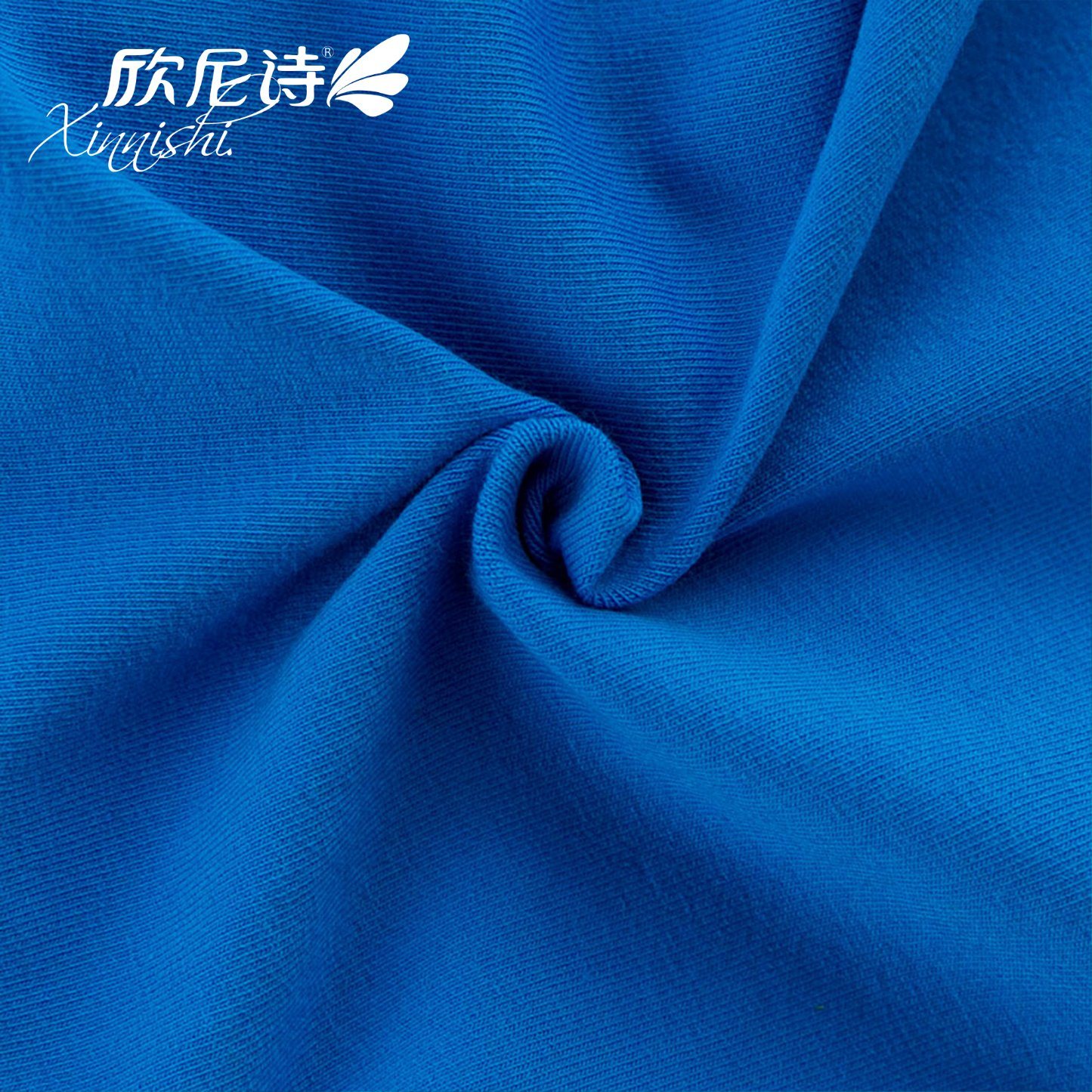 Jersey Fabric with 100%Cotton Breathable Stretch Garment Fabric Single Jersey Knit Fabric for Female Male