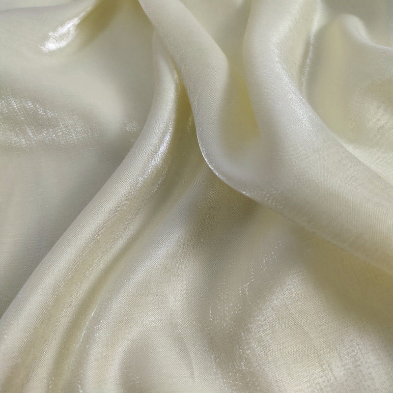 Multi Colors 70% Polyester 30% Cotton Wight 150cm Gilding Satin Fabric for Dress Garment