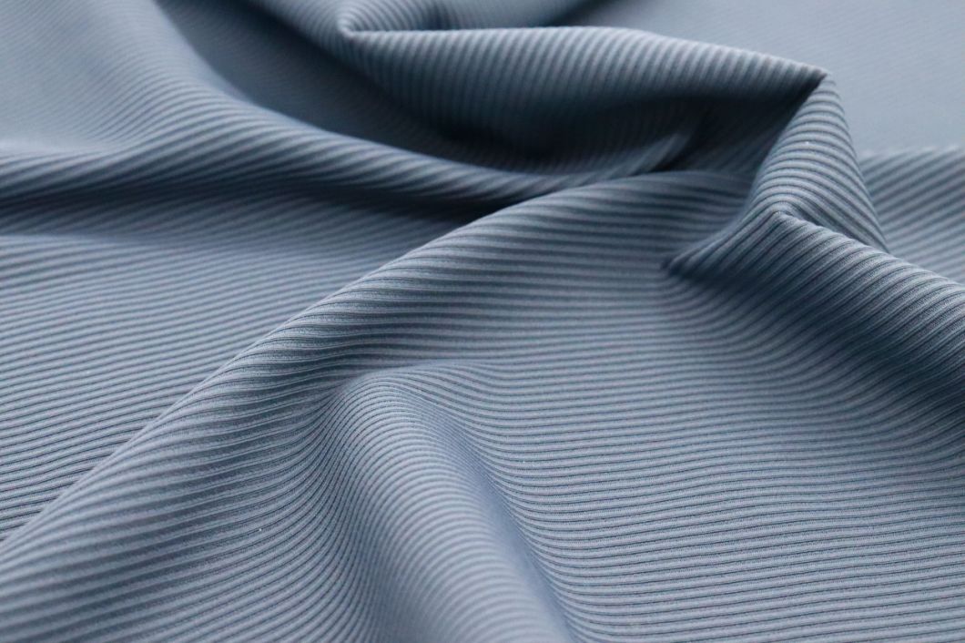 81.7% Nylon 18.3% Spandex Knitting Double Faced Interlock Fabric for Sportswear