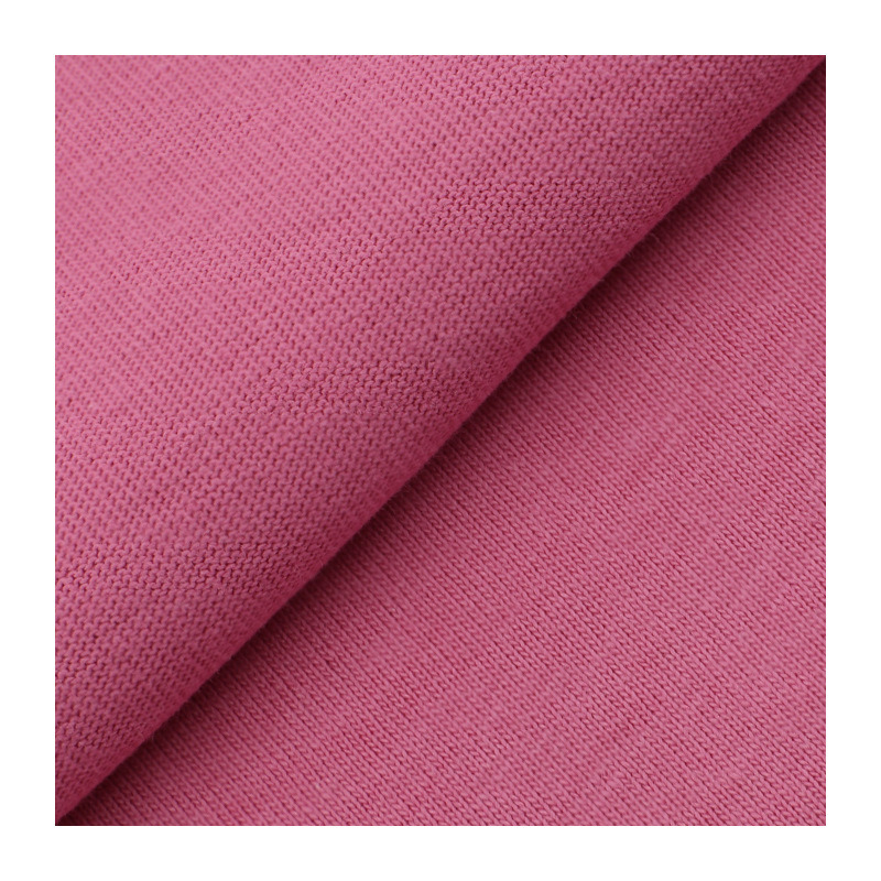High Quality 100% Cotton Spandex Single Jersey Knit Fabric for Male Female