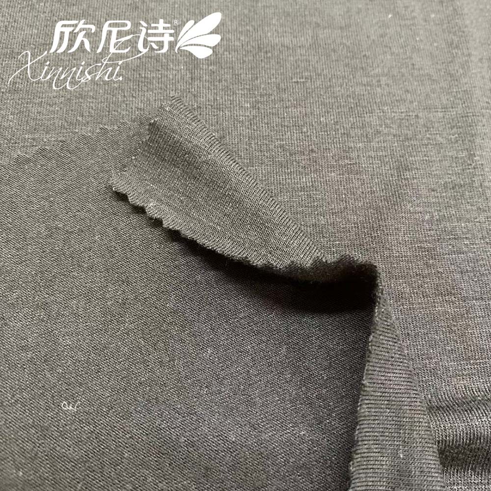 Free Sample 100% Cotton Single Jersey Knit Fabric Textile Fabric for Shirt Underwear Garment