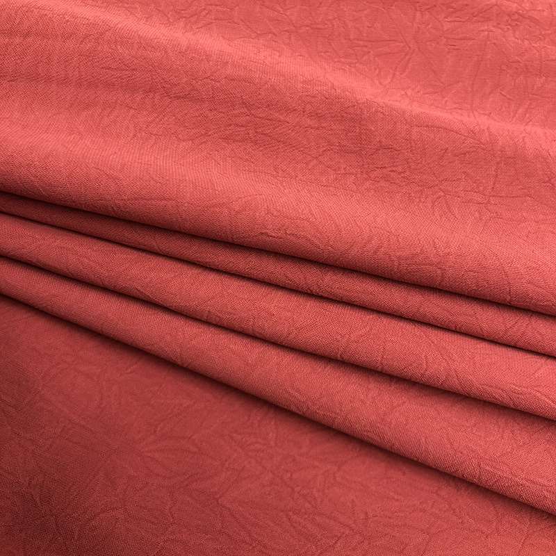 100%Polyetser Jacquard Chiffon Fabric for Dress Garment
