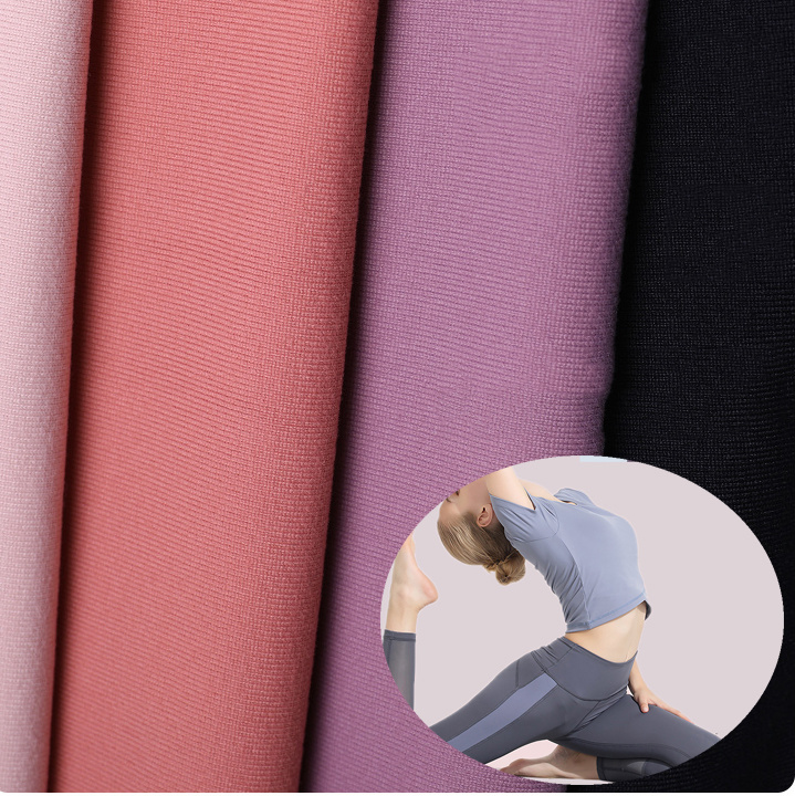 90% Polyester 10% Spandex Textile 4 Way Stretch Swimwear Fabric for Bikini Sportswear Garment