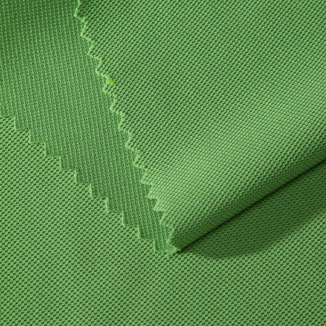 Manufacturer Bird Eye Mesh Fabric 110GSM Polyester Birds Eye Pique Knitted Sportswear Fabric -01
