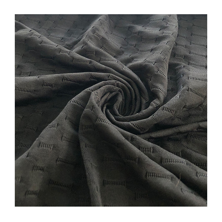 Jacquard Fabric 87.5% Polyester 12.5% Spandex Jacquard Fabric for Garment